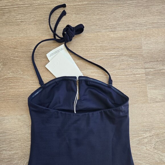 COS Halterneck Bandeau Swimsuit Size 4 + Removable Straps MSRP $79 New With Tags - Picture 13 of 15